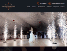 Tablet Screenshot of focurideartificii.ro